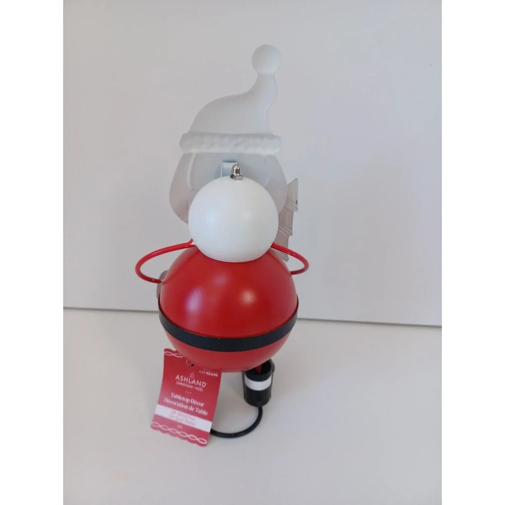 NWT Santa Christmas Holiday Metal‎ TableTop Decor Ashland